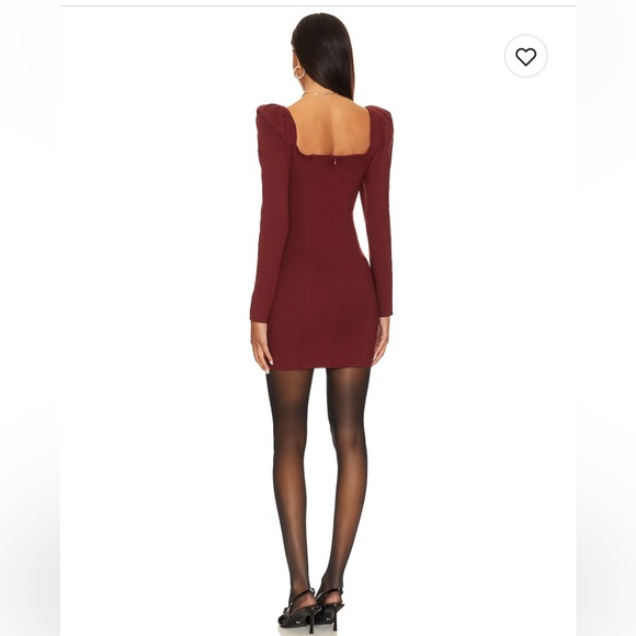 Fleur Mini Dress-Sweatheart neckline - Picture 2 of 5